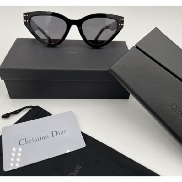 NWT-Christian Dior Signature B2U Black Sunglasses